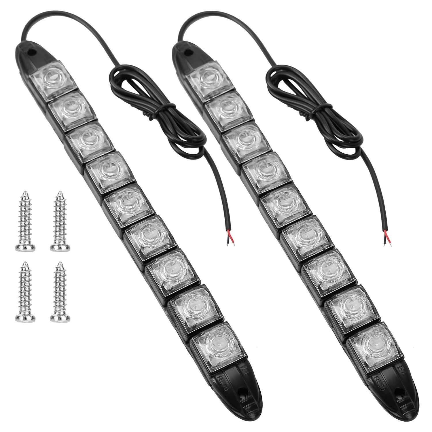 2-Piece: Navigation Marine Boat Strip 9 LED Lights Everything Else - Tophatter Daily Deals