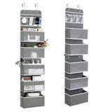 2-Piece: Over the Door Organizer 6-Tier Hanging Basket Storage & Organization - Tophatter Daily Deals