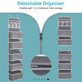 2-Piece: Over the Door Organizer 6-Tier Hanging Basket Storage & Organization - Tophatter Daily Deals