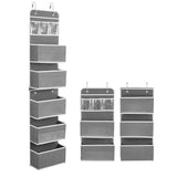 2-Piece: Over the Door Organizer 6-Tier Hanging Basket Storage & Organization - Tophatter Daily Deals