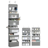 2-Piece: Over the Door Organizer 6-Tier Hanging Basket Storage & Organization - Tophatter Daily Deals