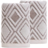 2-Piece: Pidada Hand Towels Set Beige Bath - Tophatter Daily Deals