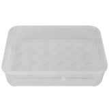 2-Piece: Plastic Egg Holder Stackable Egg Storage Box Kitchen Storage - Tophatter Daily Deals