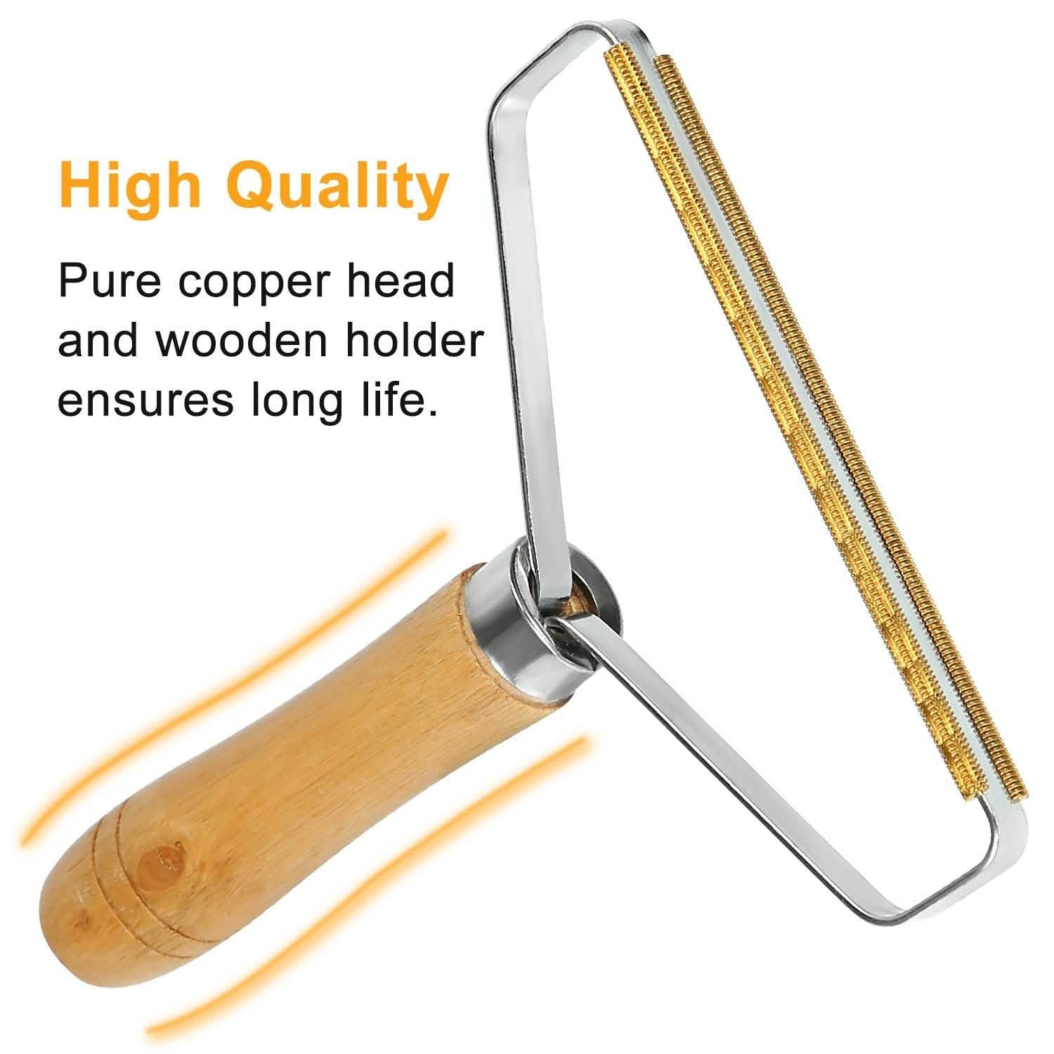 2-Piece: Portable Reusable Double Sided Lint Remover Travel Household Appliances - Tophatter Daily Deals