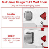 2-Piece: Portable Travel Door Lock Home Hotel Apartment Security Lock Everything Else - Tophatter Daily Deals