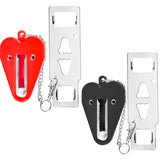 2-Piece: Portable Travel Door Lock Home Hotel Apartment Security Lock Everything Else - Tophatter Daily Deals
