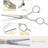 2-Piece: Professional Hair Cutting Scissors Set Beauty & Personal Care - Tophatter Daily Deals