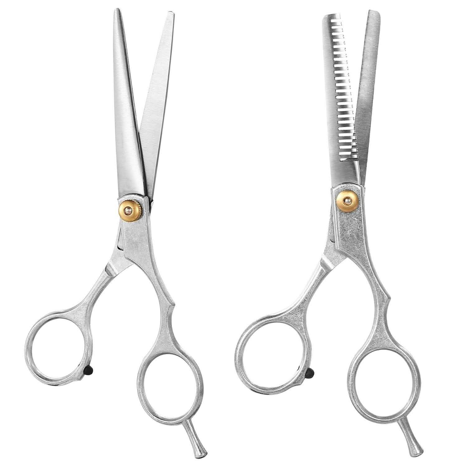 2-Piece: Professional Hair Cutting Scissors Set Beauty & Personal Care - Tophatter Daily Deals