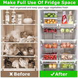 2-Piece: Refrigerator Egg Drawer 36 Egg Capacity Snap On Hanging Storage Tray Kitchen Storage - Tophatter Daily Deals