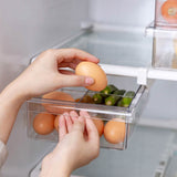 2-Piece: Refrigerator Egg Drawer 36 Egg Capacity Snap On Hanging Storage Tray Kitchen Storage - Tophatter Daily Deals