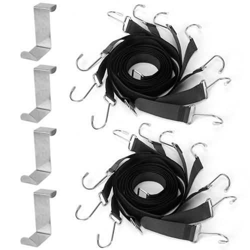 2-Piece Set: Cap Rack Holder Over the Door Storage & Organization - Tophatter Daily Deals