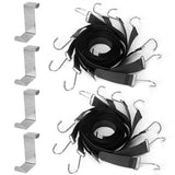 2-Piece Set: Cap Rack Holder Over the Door Storage & Organization - Tophatter Daily Deals