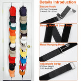 2-Piece Set: Cap Rack Holder Over the Door Storage & Organization - Tophatter Daily Deals