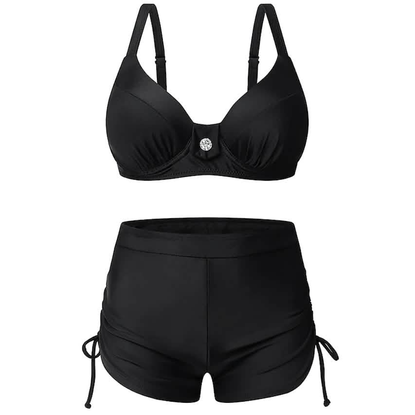 2-Piece Set: Women's Swimwear Bikini Women's Swimwear - Tophatter Daily Deals