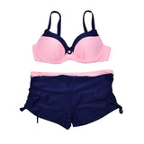 2-Piece Set: Women's Swimwear Bikini Pink Women's Swimwear - Tophatter Daily Deals