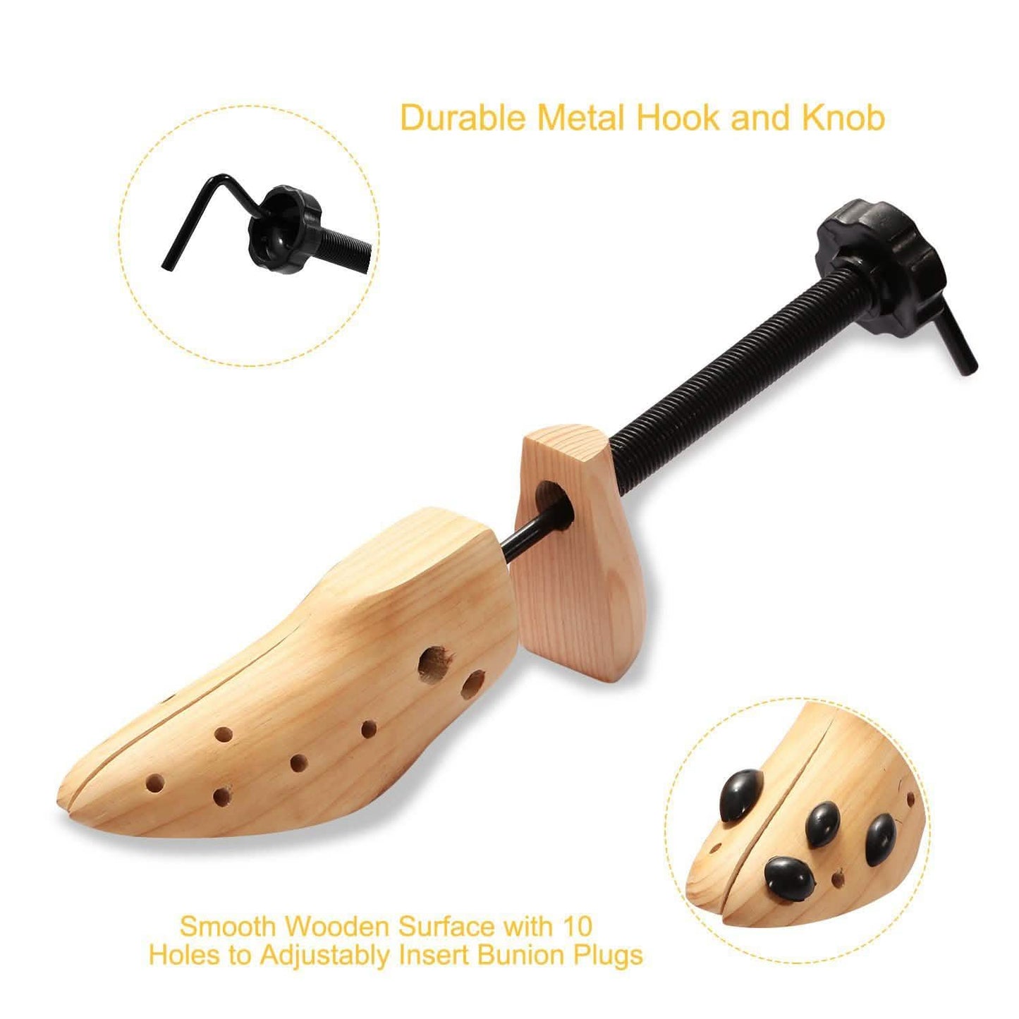 2-Piece: Shoe Stretcher 2-Way Shoe Storage & Organization - Tophatter Daily Deals