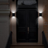 2-Piece: Solar Deck Outdoor Lights Outdoor Lighting - Tophatter Daily Deals
