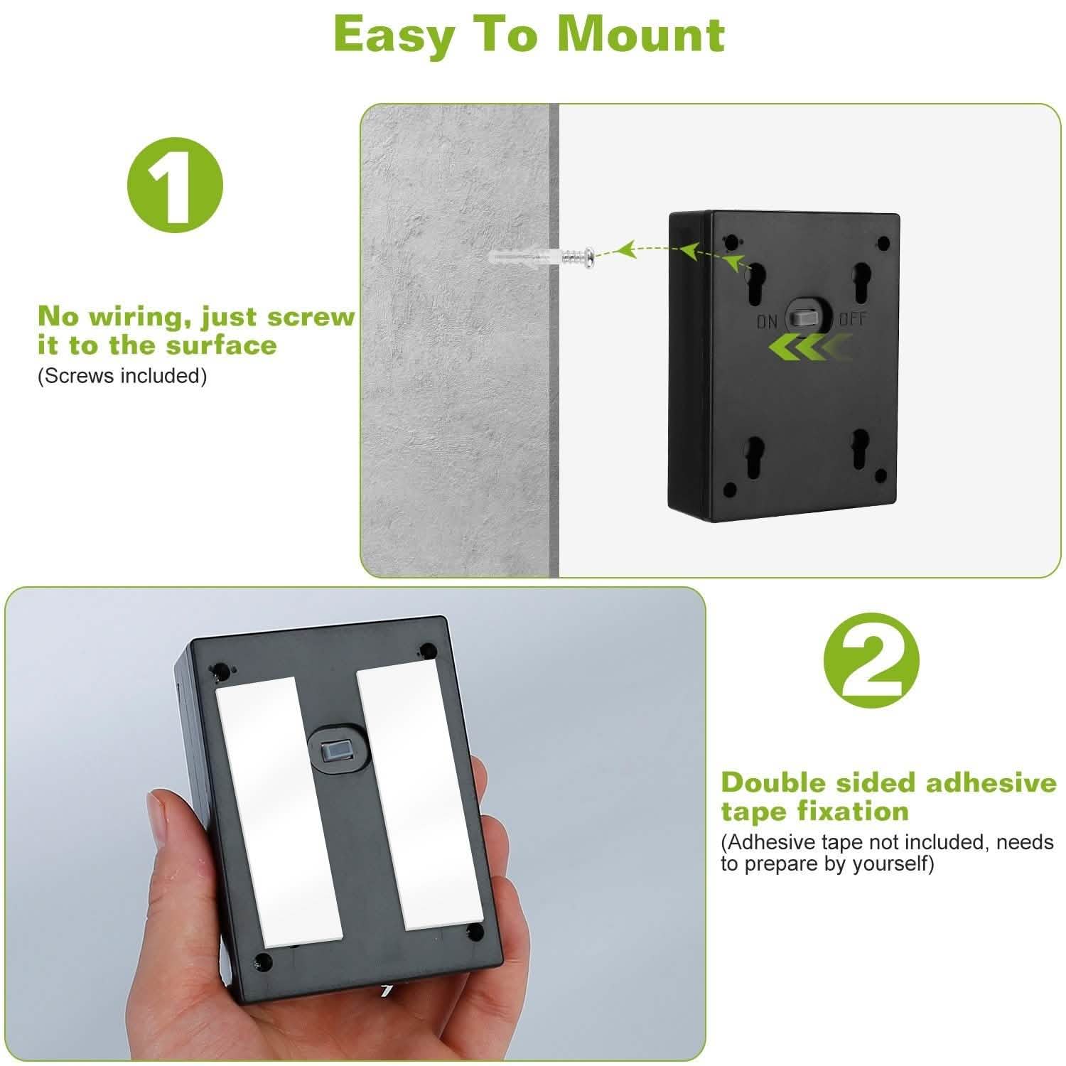 2-Piece: Solar Deck Outdoor Lights Outdoor Lighting - Tophatter Daily Deals