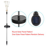 2-Piece: Solar Powered Starburst Garden Lights Outdoor Lighting - Tophatter Daily Deals