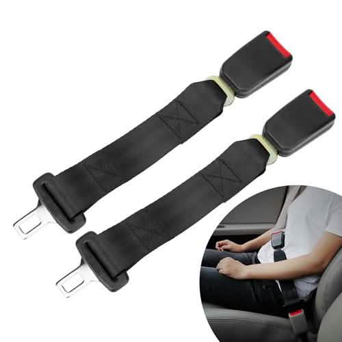 2-Piece: Universal 14” Car Seat Belt Extender Automotive - Tophatter Daily Deals