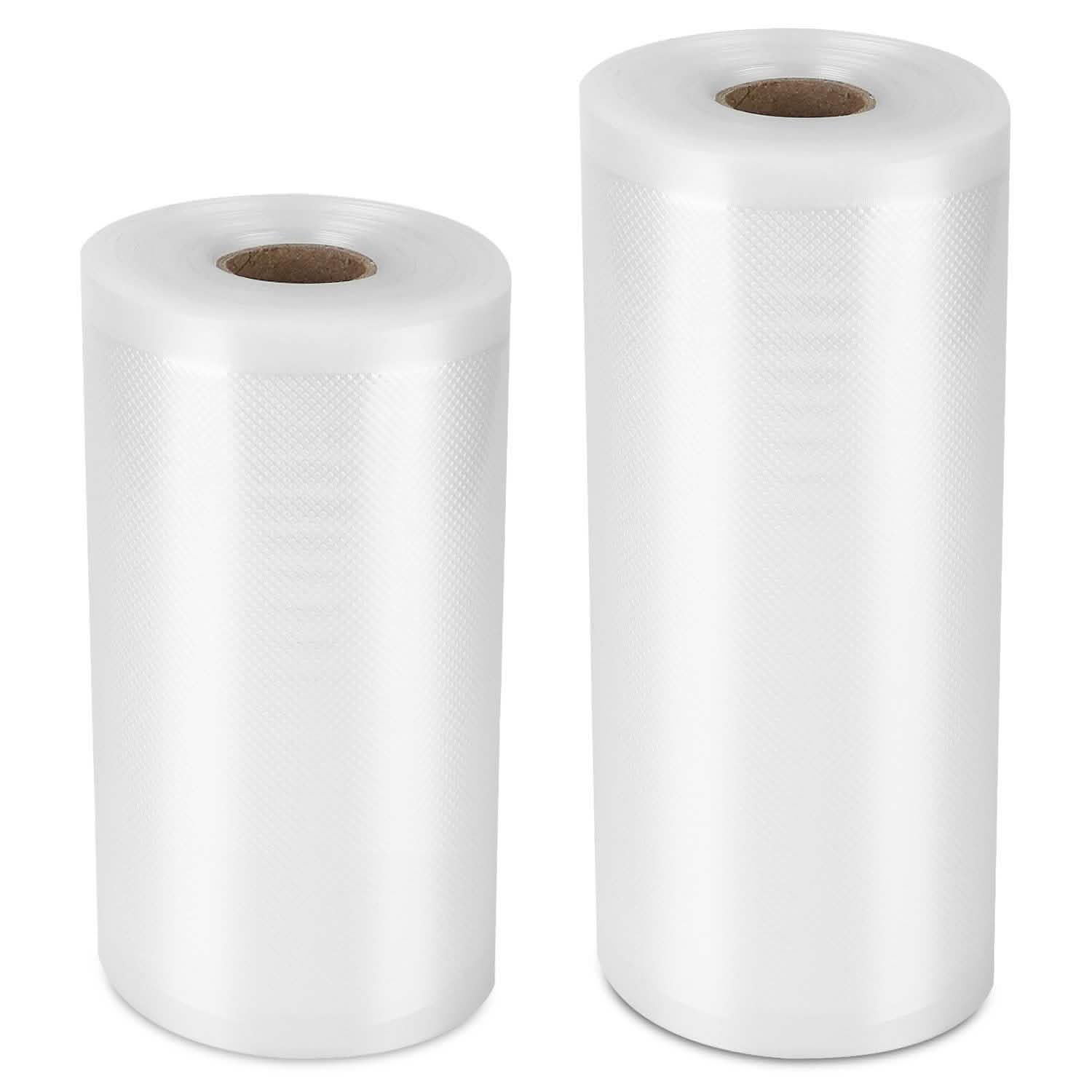 2-Piece: Vacuum Sealer Bag Rolls Kitchen Storage - Tophatter Daily Deals