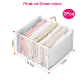 2-Piece: Wardrobe Clothes Organizer Storage & Organization - Tophatter Daily Deals