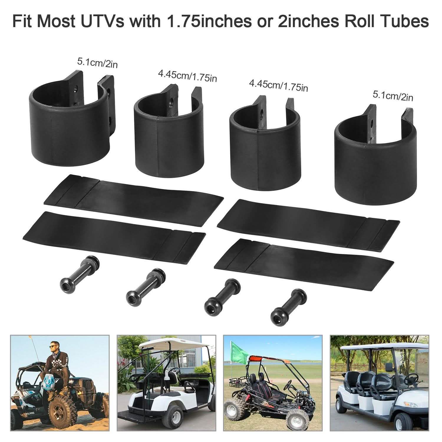 2-Piece: Wide Rear View Mirror Automotive - Tophatter Daily Deals