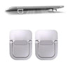 2-Pieces: Adjustable Invisible Notebook Computer Support Bracket
