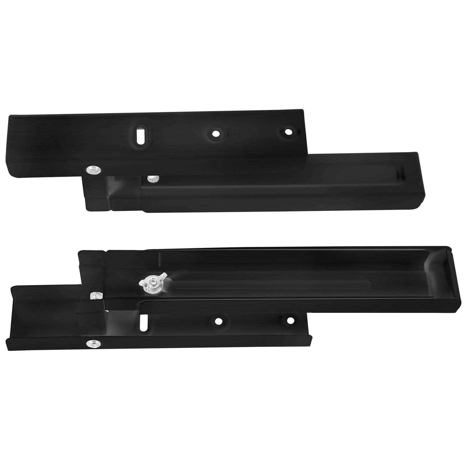 2-Pieces: Adjustable Wall Mount Microwave Brackets Home Improvement - Tophatter Daily Deals