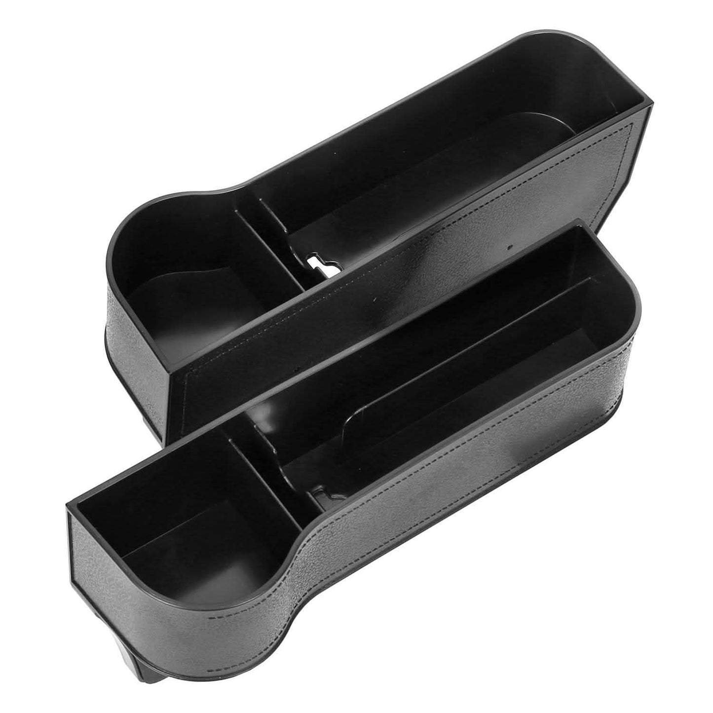 2-Pieces: Car Console Side Organizer Automotive - Tophatter Daily Deals