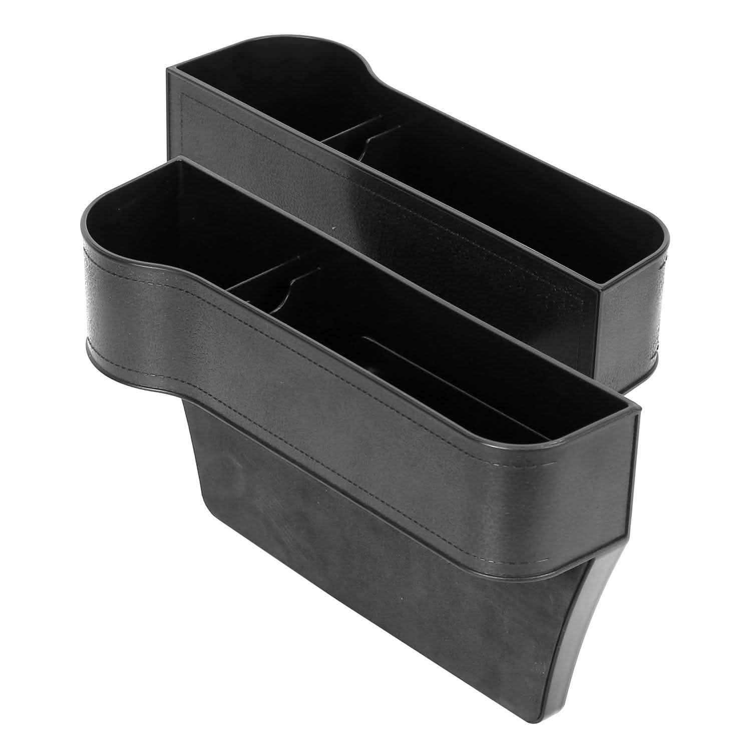 2-Pieces: Car Console Side Organizer Automotive - Tophatter Daily Deals