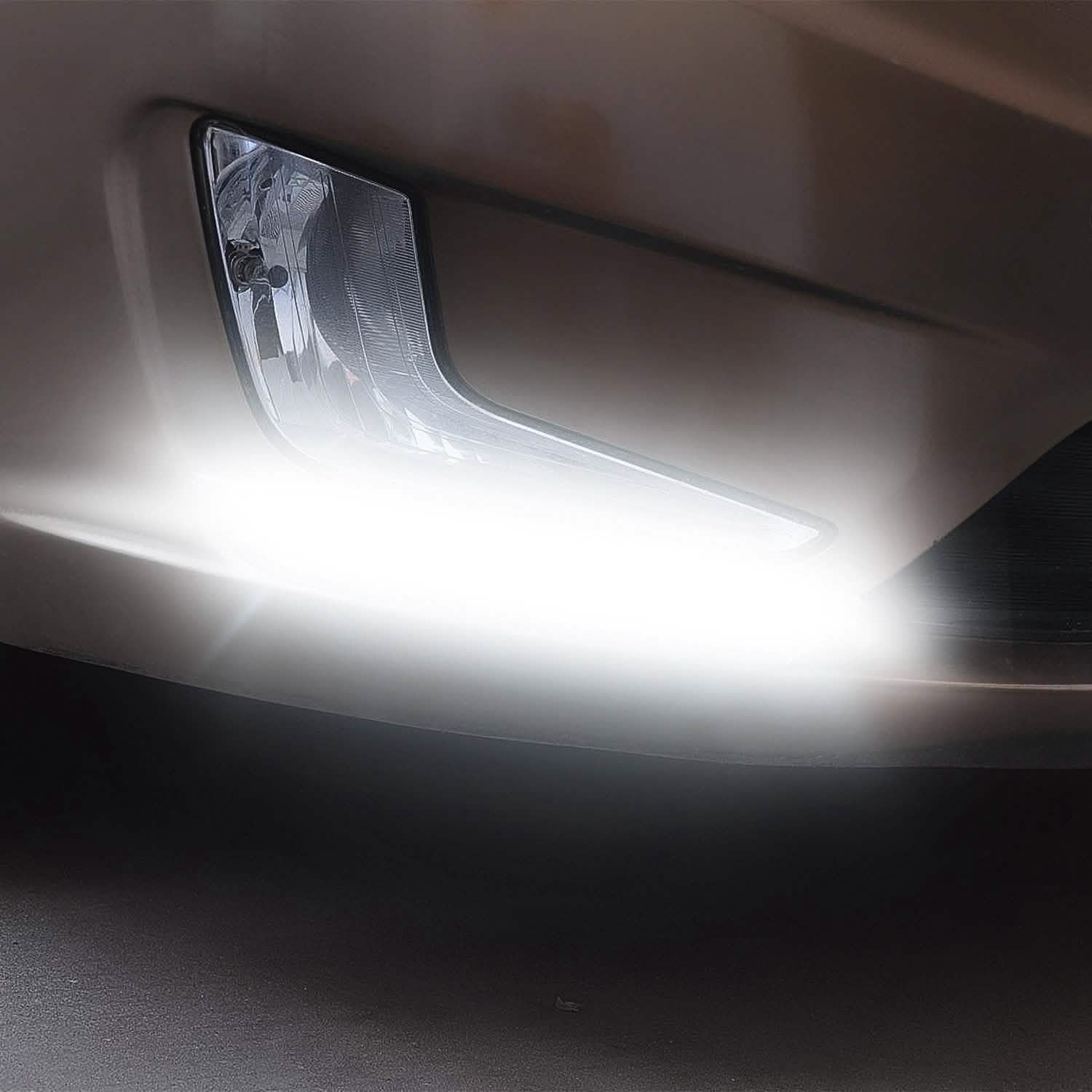 2-Pieces: Car LED Daytime Running Lights Automotive - Tophatter Daily Deals