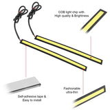 2-Pieces: Car LED Daytime Running Lights Automotive - Tophatter Daily Deals