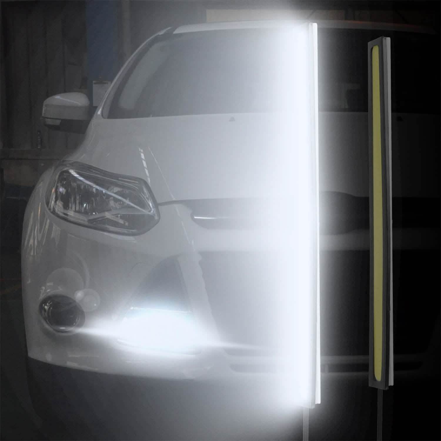 2-Pieces: Car LED Daytime Running Lights Automotive - Tophatter Daily Deals