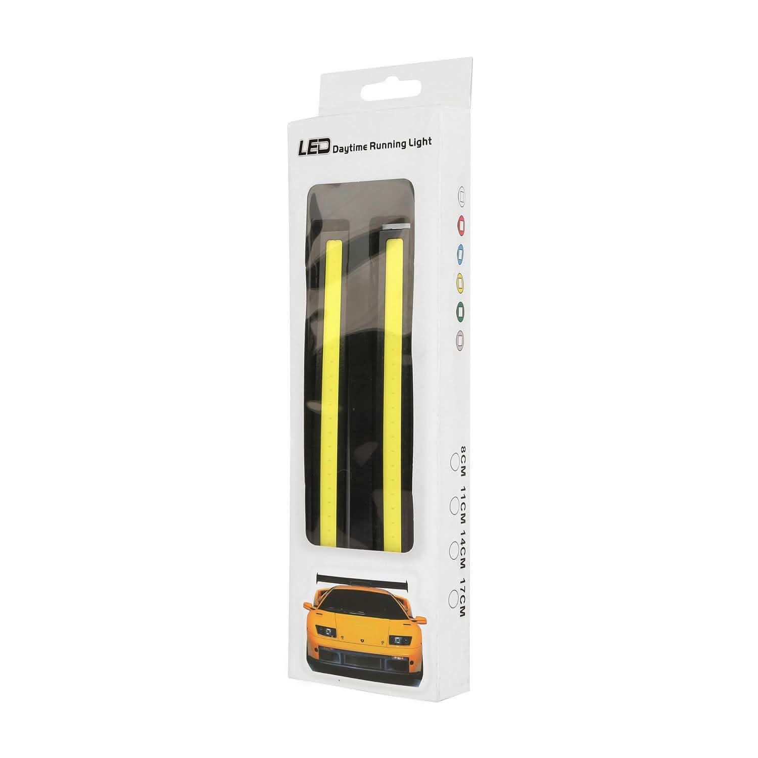 2-Pieces: Car LED Daytime Running Lights Automotive - Tophatter Daily Deals