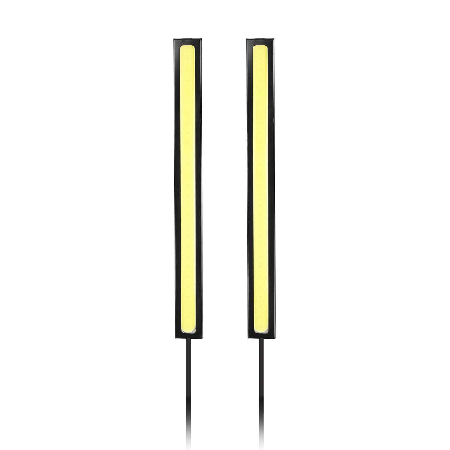 2-Pieces: Car LED Daytime Running Lights Automotive - Tophatter Daily Deals