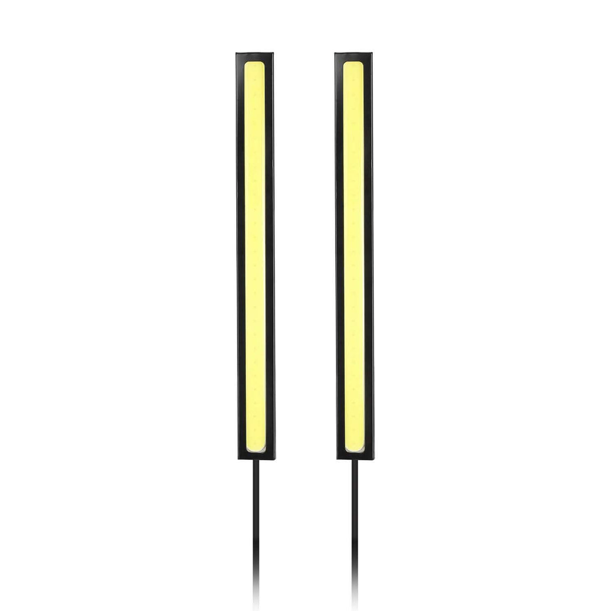 2-Pieces: Car LED Daytime Running Lights Automotive - Tophatter Daily Deals