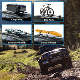 2-Pieces: Car Roof Top Crossbar Rack Automotive - Tophatter Daily Deals