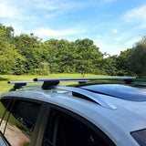 2-Pieces: Car Roof Top Crossbar Rack Automotive - Tophatter Daily Deals