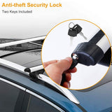 2-Pieces: Car Roof Top Crossbar Rack Automotive - Tophatter Daily Deals