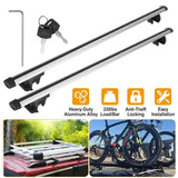 2-Pieces: Car Roof Top Crossbar Rack Automotive - Tophatter Daily Deals