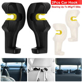 2-Pieces: Car Seat Headrest Hanger Automotive - Tophatter Daily Deals