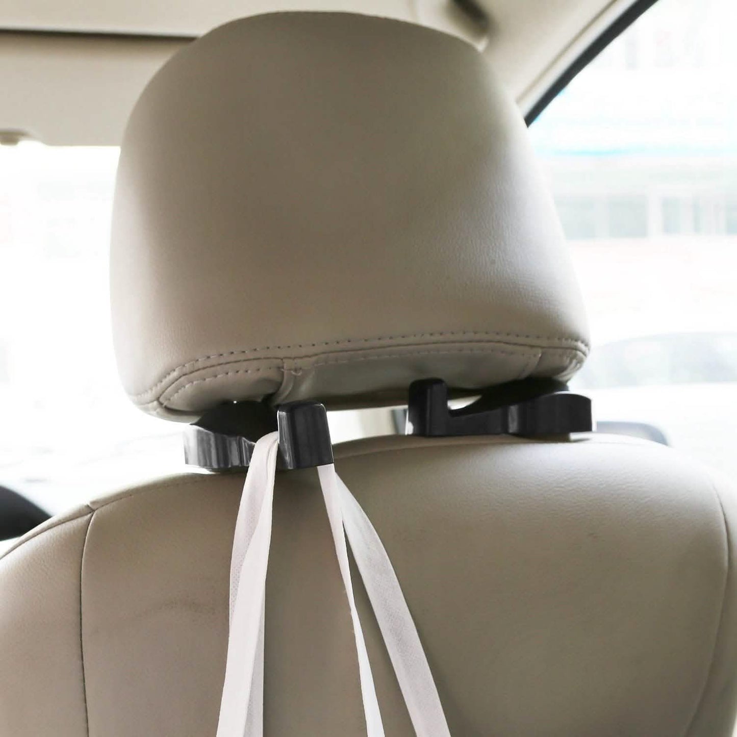 2-Pieces: Car Seat Headrest Hanger Automotive - Tophatter Daily Deals
