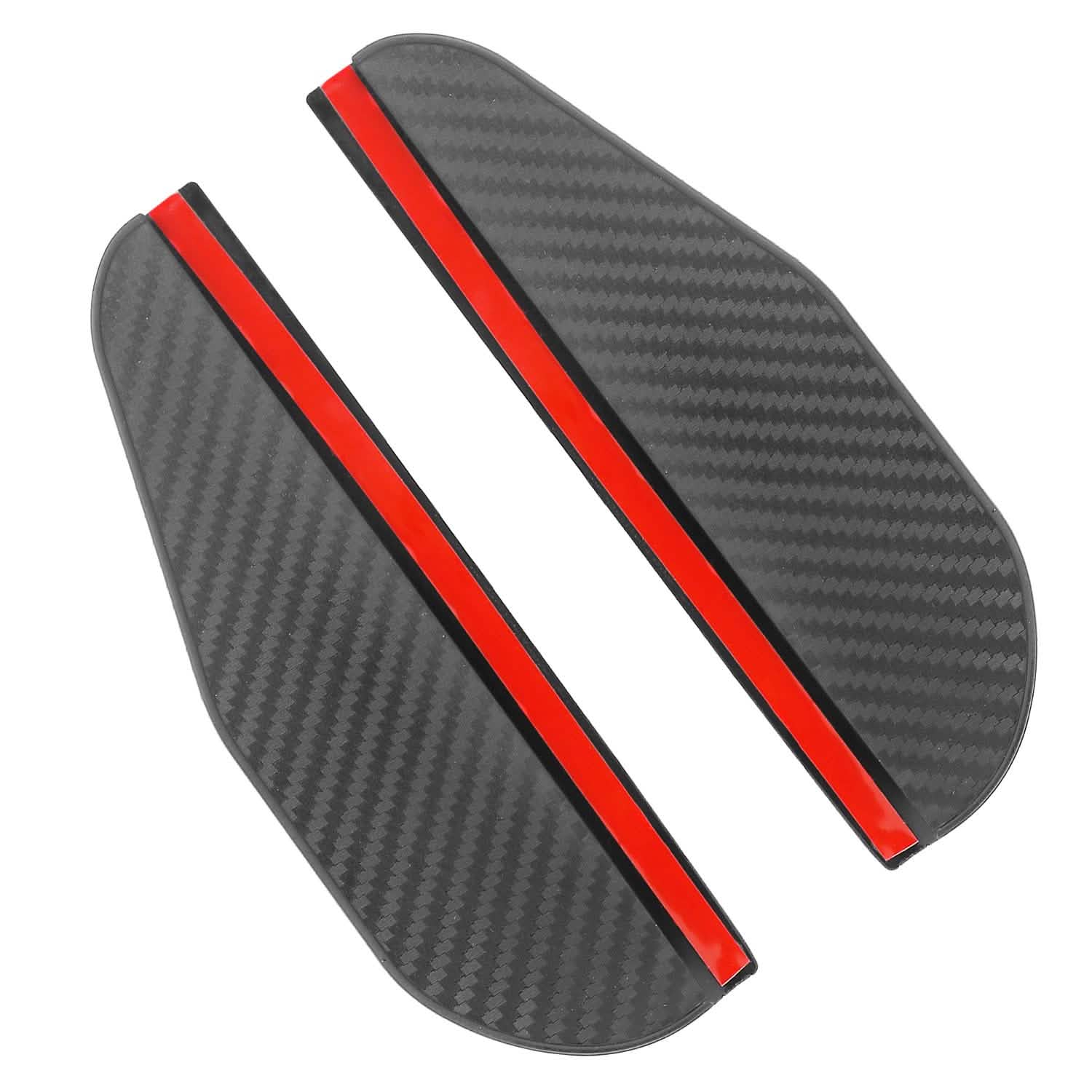 2-Pieces: Car Side Mirror Rain Guard Automotive - Tophatter Daily Deals