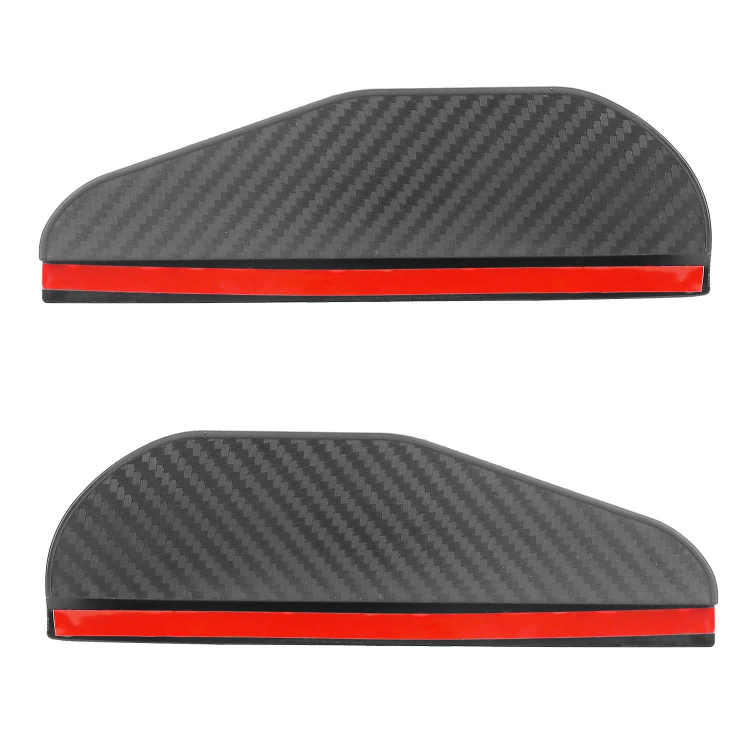 2-Pieces: Car Side Mirror Rain Guard Automotive - Tophatter Daily Deals