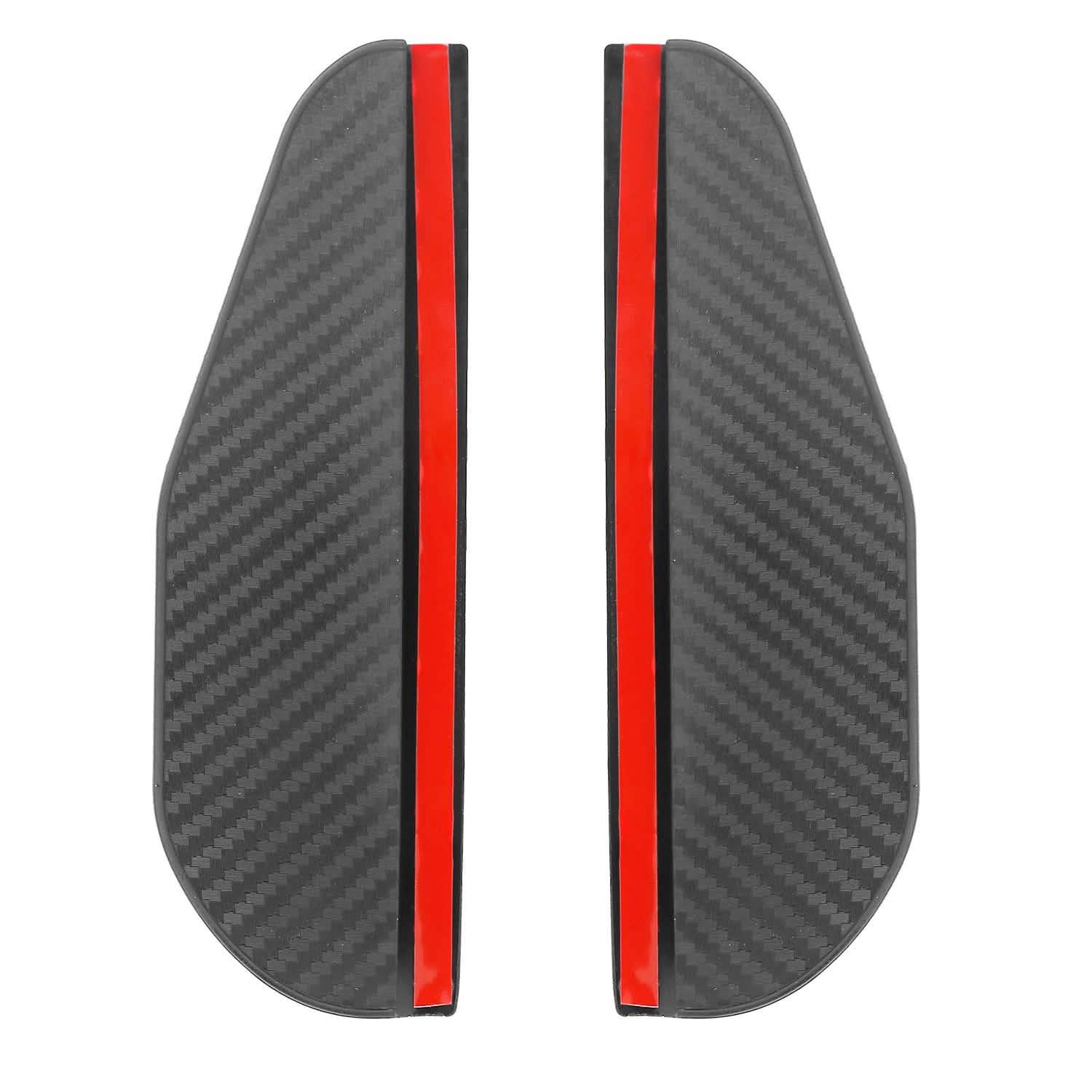 2-Pieces: Car Side Mirror Rain Guard Automotive - Tophatter Daily Deals