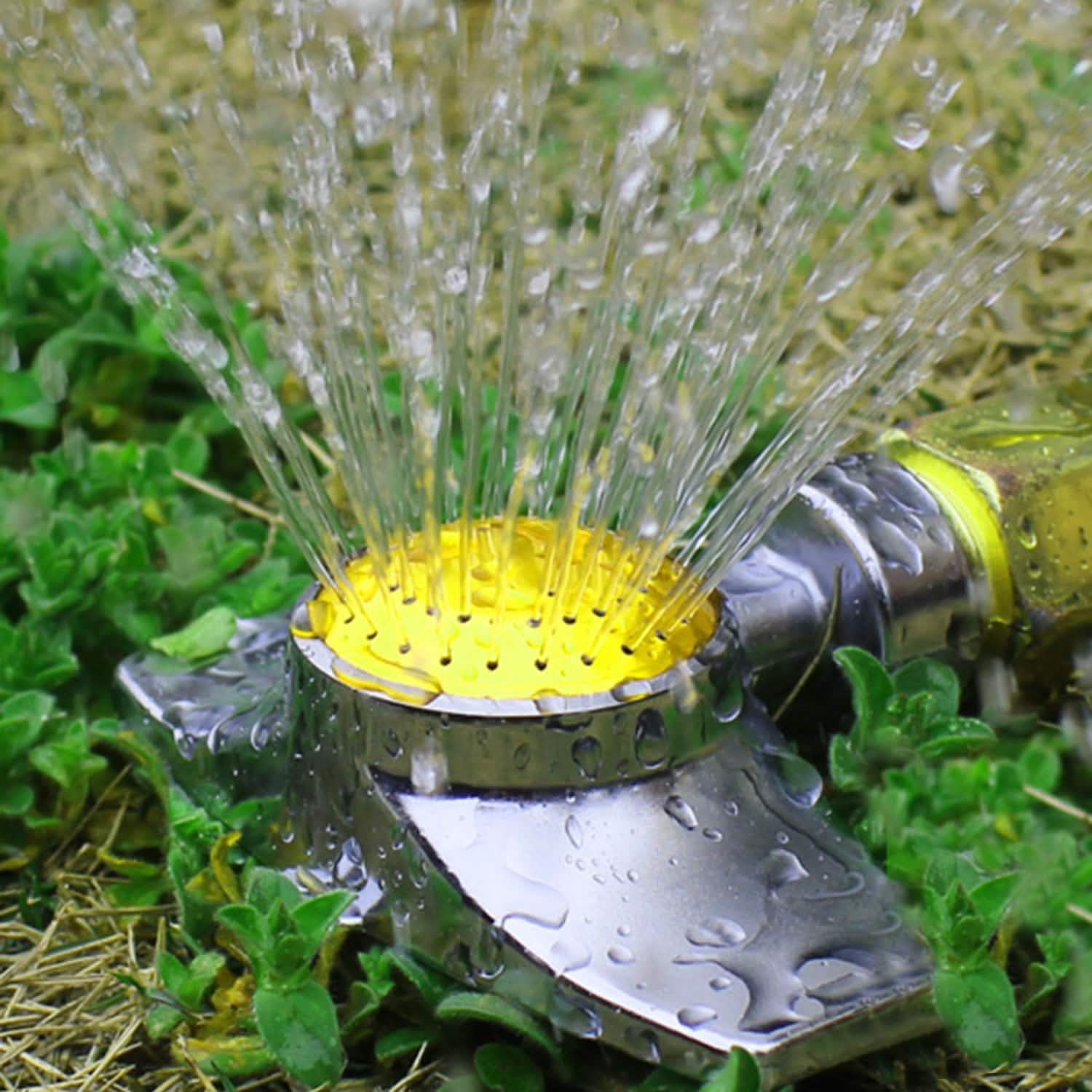 2-Pieces: Circular Spot Sprinkler 60 Degree with Gentle Water Flow Garden & Patio - Tophatter Daily Deals