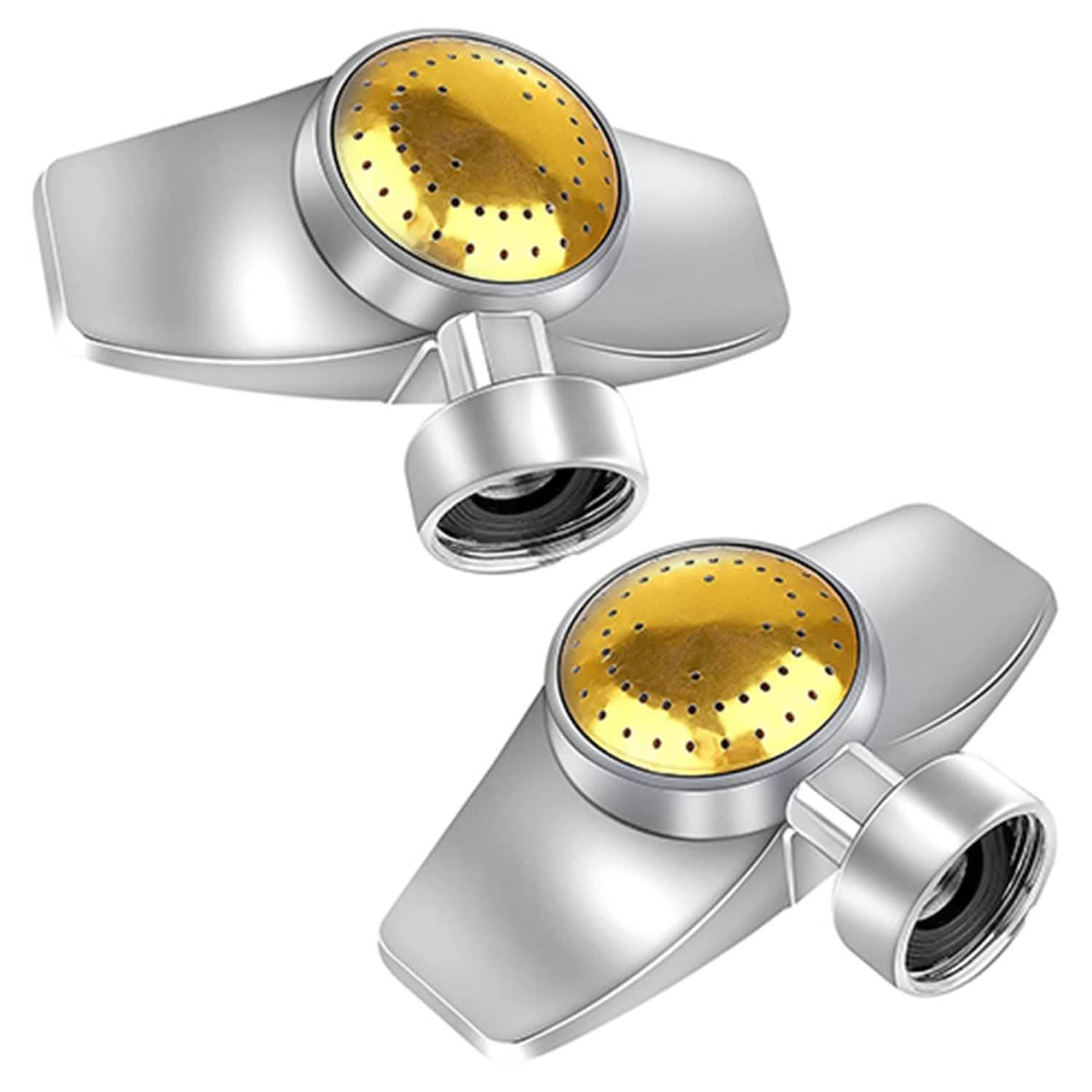 2-Pieces: Circular Spot Sprinkler 60 Degree with Gentle Water Flow Garden & Patio - Tophatter Daily Deals