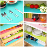 2-Pieces: Easy Clean Fridge Pads Kitchen Storage - Tophatter Daily Deals