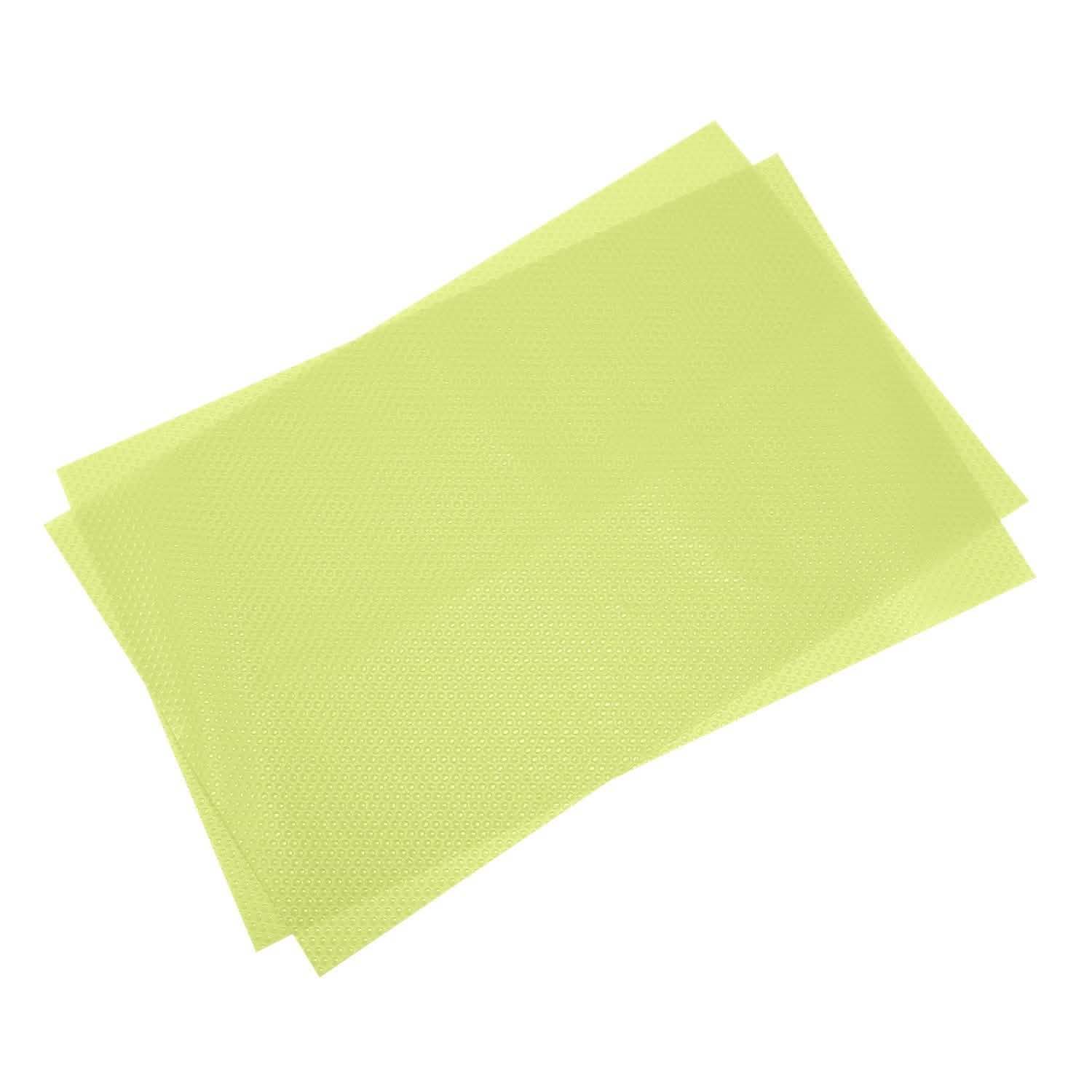 2-Pieces: Easy Clean Fridge Pads Green Kitchen Storage - Tophatter Daily Deals